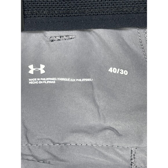 Under Armour Pants Men's 40x30 Gray Showdown Golf Stretch Performance Grip NWT - Picture 9 of 11